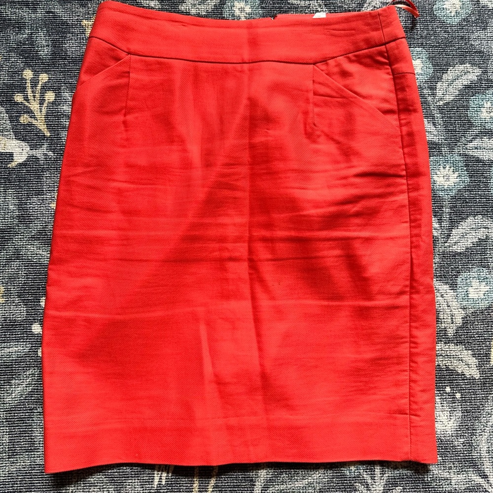 Jcrew pencil skirt with pockets